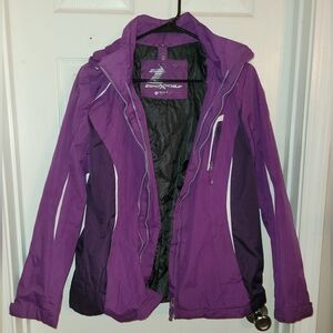 ZeroXposur Women's Purple Jacket Size Large